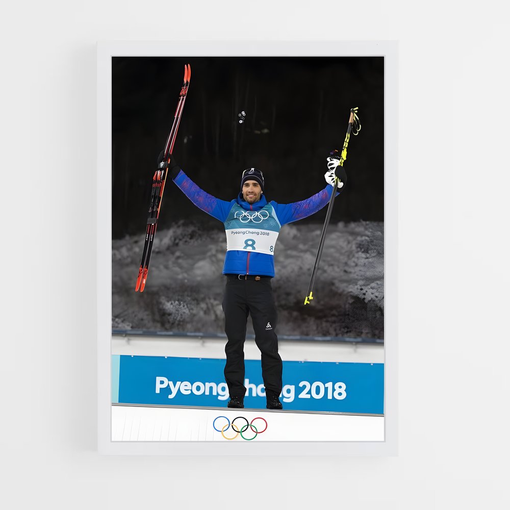 Poster L'Esprit de la Neige – affiche Biathlon (vue 3)